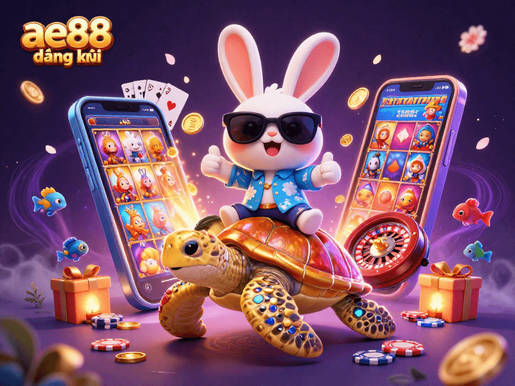 Celebrate big wins with ae88 đăng ký and vibrant game elements in a lively 3D scene!