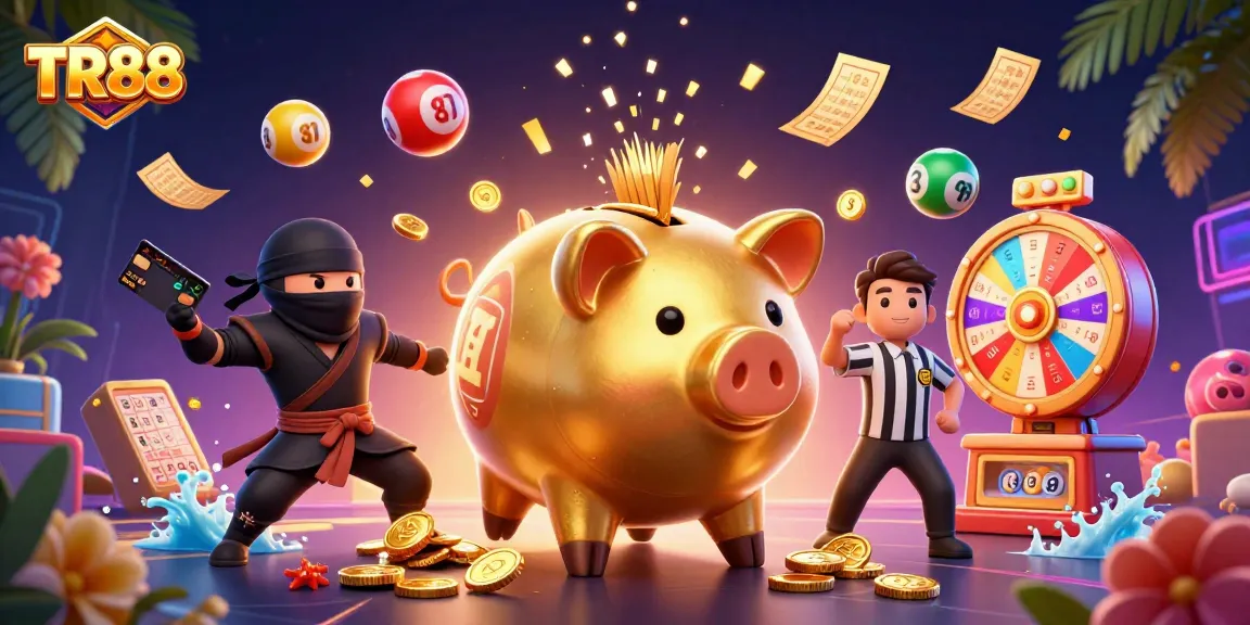 Engage with the exciting TR88 casino scene featuring dynamic characters and vibrant game elements for thrilling gameplay.