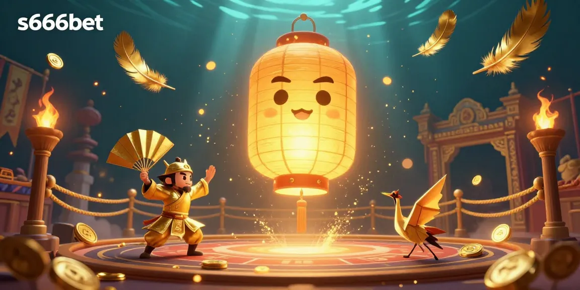 Engage with the vibrant energy of s666bet as golden lantern spirits illuminate the gaming scene.