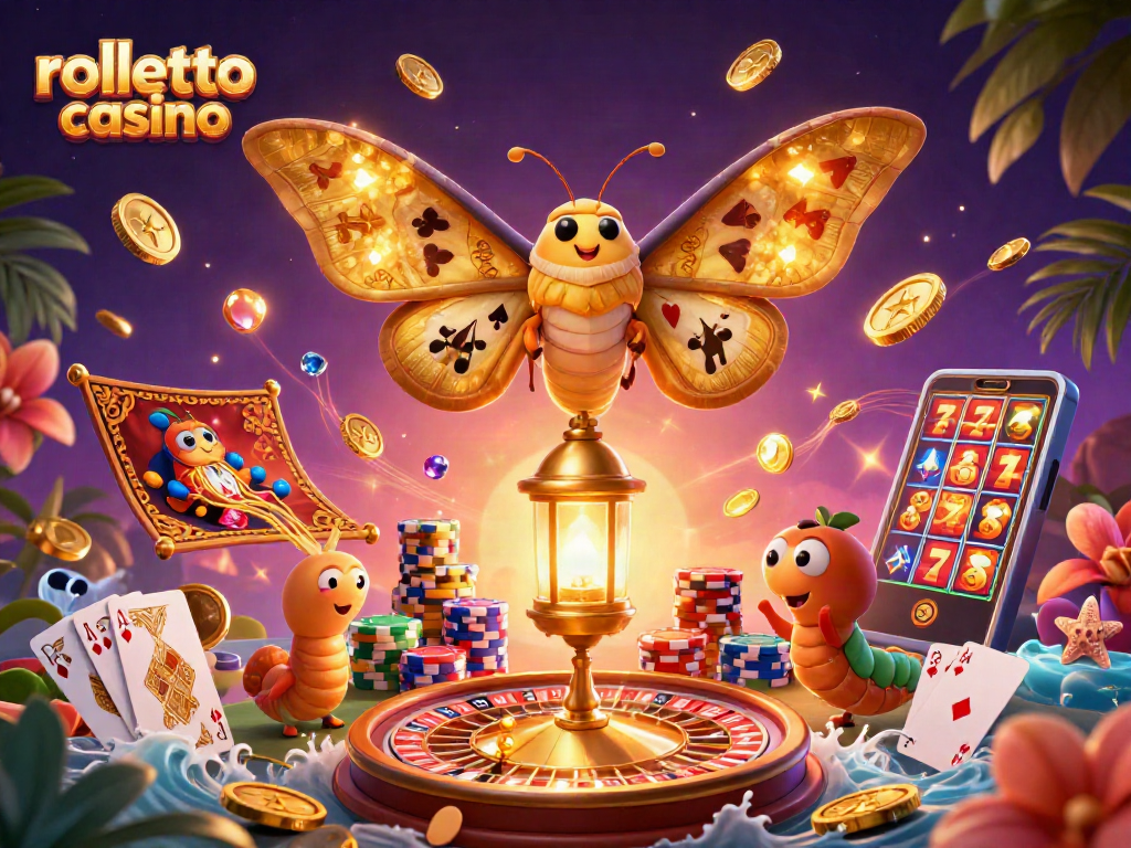 Experience the thrilling rolletto casino with vibrant gaming elements and spectacular scenes.