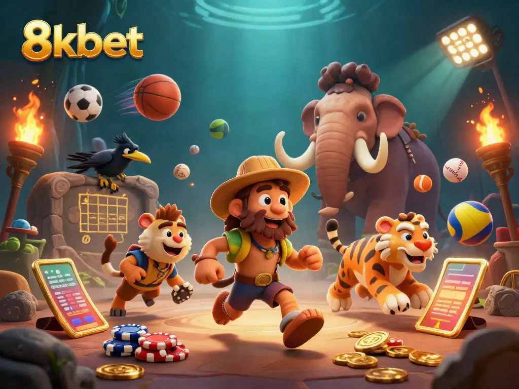Engage in exciting gaming dynamics at 8kbet with vibrant sports and fun characters.