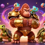 Engage with the excitement of kING88, a vibrant online casino scene full of dynamic game elements.