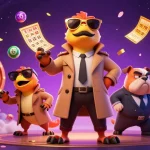 Join the fun at rikvip as quirky raptors attempt to sneak into a VIP casino.